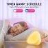 WIFI Smart Night Light RGB Color Changing App Control Rechargeable 2600mAh Battery Timer Function For Bedroom Hallway Cabinet Closet Stairs Tuya WIF version
