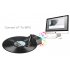 WIMI EC008B USB Turntable lets you convert your LP into MP3s is compatible with Windows XP  Vista  7  Mac and has 35   44rpm settings