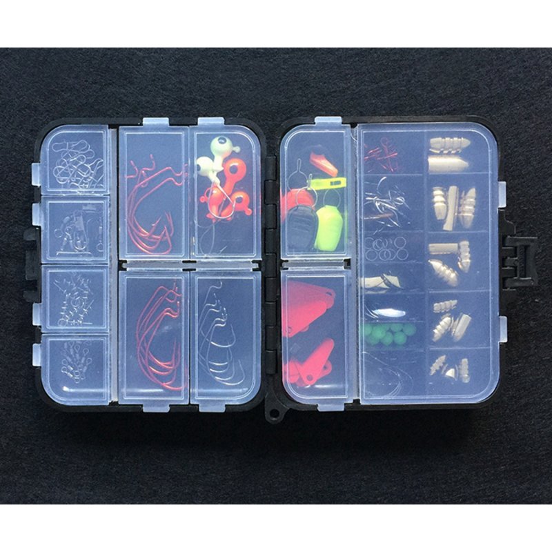 128 Pieces / Set 20 Types Lure Fishing KIT Fishing Tackle Box