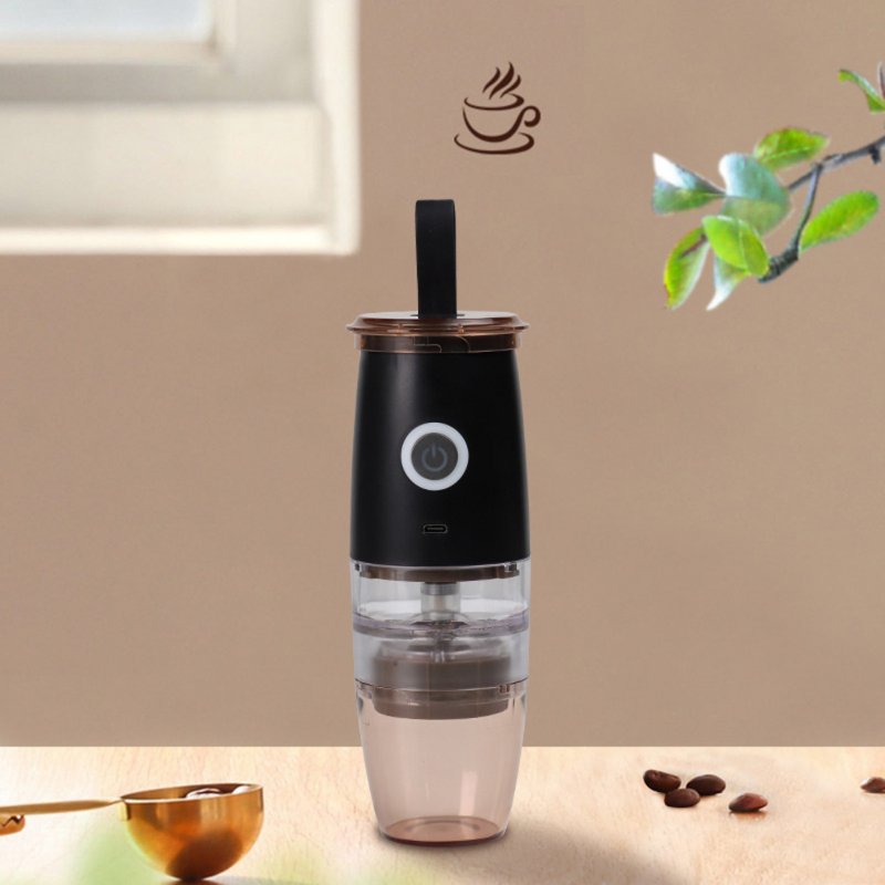 Portable Electric Coffee Grinder with 5 Precise Grind Settings USB Charging Automatic Coffee Bean Grinder Mill 