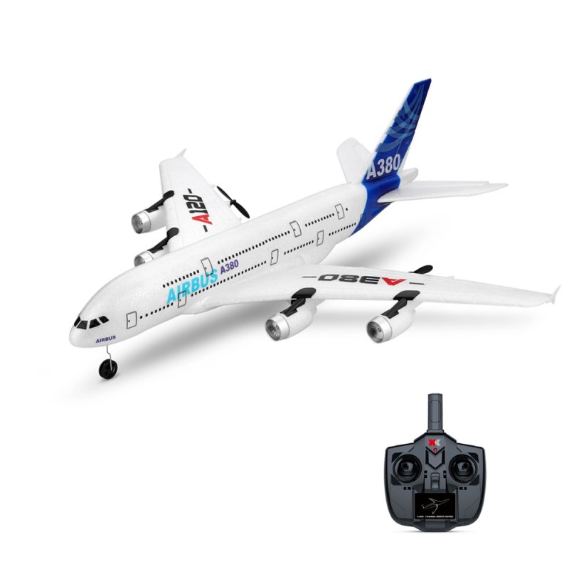 RC Airplane With Mode 2 Remote Controller