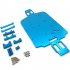 WLtoys 1 18 RC Car Metal Base Plate A949 A959 B A969 A979 Chassis K929 Parts blue