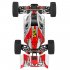 WLtoys 144001 RTR 2 4GHz RC 1 14 Scale Drift Racing Car 4WD Metal Chassis Shaft Ball Bearing Gear Hydraulic Shock Absober red with one battery