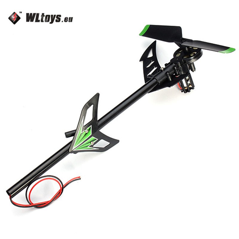 WLtoys V912 Brush RC Helicopter Spare Parts Tail Motor Set as shown
