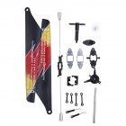 WLtoys V913 RC Helicopter Accessories Bag Propeller Piece Tail Motor Socket Connect Buckle Main Shaft for V913 RC Helicopter as shown