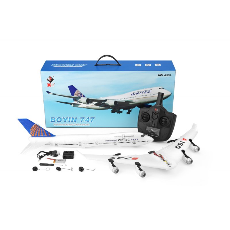 WLtoys XK A150-C YW Boeing B747 510mm Wingspan 2.4GHz 2CH EPP RC Airplane Fixed Wing A150-C