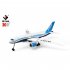 WLtoys XK A170 RC Airplane 660mm Wingspan 4 Channel Remote Control Airplane 3D 6G Brushless Motor EPO Material Outdoor Drone 1 battery