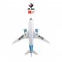 WLtoys XK A170 RC Airplane 660mm Wingspan 4 Channel Remote Control Airplane 3D 6G Brushless Motor EPO Material Outdoor Drone 3 batteries