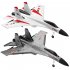 WLtoys Xk A100 2 4ghz Remote Control Airplane 3ch RC Glider Su27 J 11 Foam RC Plane Model Toys White A100 Su27