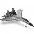 WLtoys Xk A100 2 4ghz Remote Control Airplane 3ch RC Glider Su27 J 11 Foam RC Plane Model Toys Gray A100   j 11