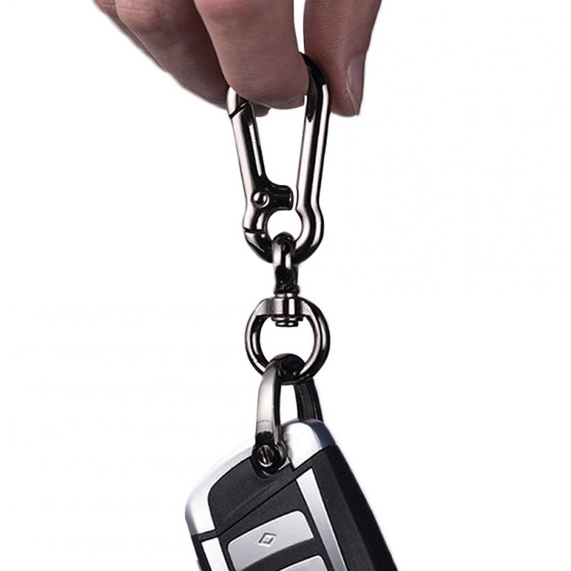 Metal Key Ring Holder Horseshoe Car Keychain Multi-function Keyring 