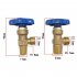 WP 15 Small Argon Gas Cylinder Valve Assembly Explosion proof Regulator Large teeth
