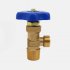 WP 15 Small Argon Gas Cylinder Valve Assembly Explosion proof Regulator Small teeth