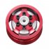 WPL 6x6 Double RC Car Wheel Tire for WPL B16 B36 JJRC Q60 Q63 Q64 Vehicle Models red
