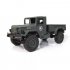 WPL B 14 RC Truck Remote Control 4 Wheel Drive Climbing Off Road Vehicle Toy 2 4G Army Toys Car Shape with Head Lighting DIY KIT gray Vehicle