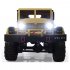 WPL B 14 RC Truck Remote Control 4 Wheel Drive Climbing Off Road Vehicle Toy 2 4G Army Toys Car Shape with Head Lighting DIY KIT yellow KIT