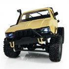 WPL C14 1:16 2CH 4WD Children RC Truck 2.4G Off-Road Car Electric RC Truck 15km/H Top Speed RTR/KIT Mini Racing Car Toy yellow_KIT