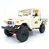 WPL C44KM 1 16 Metal Edition Kit 4Wd Climbing Off Road Truck Diy Accessories Modified Upgrade Without ESC Battery Transmitter Receiver white