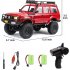 WPL C54 1 2 4GHz RC Rock Crawler 1 16 Scale 25km h High Speed 4x4 Remote Control Off Road Vehicle Model For Boys Girls Birthday Gifts Red 2 batteries