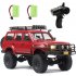 WPL C54 1 2 4GHz RC Rock Crawler 1 16 Scale 25km h High Speed 4x4 Remote Control Off Road Vehicle Model For Boys Girls Birthday Gifts Red 2 batteries