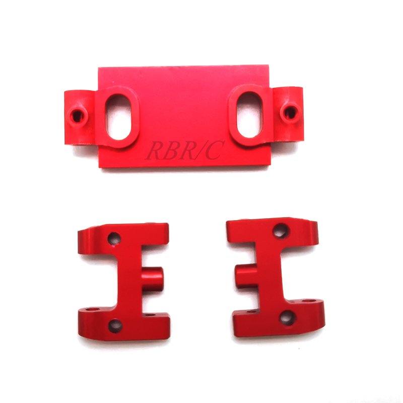 WPL D12 Simulate Metal Upper Arms for Drift RC Car DIY Model Toy Accessaries Red_1:16