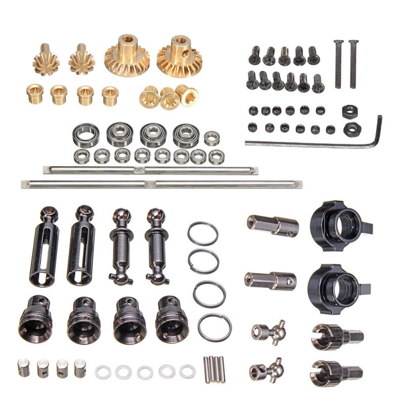 WPL Metal OP Accessory For 1/16 4WD B1 B14 B24 C14 C24 RC Car Parts as shown