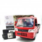 WPL WL01 2 4G RC Car Simulation Drift Truck Van Remote Control On road Car for Boys Girls Birthday Christmas Gifts Red
