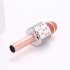 WS858 Mobile Phone Karaoke Microphone Wireless Bluetooth Capacitor Microphone Audio black Karaoke microphone