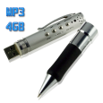 4GB MP3 Pen and Flash Drive