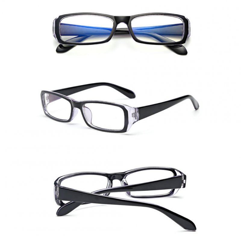 Computer Glasses Protective Vision Anti-Radiation Glasses Retro Anti-UV Unisex EyewearQ4R8
