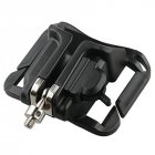 Waist Belt Strap Quick Release Mount Buckle Hanger Holder Clip for DSLR <span style='color:#F7840C'>Camera</span> black