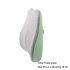 Waist  Cushion 45 40 10cm Ergonomic Designed Waist Support Pillow Memory Foam green