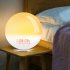 Wake  Up  Light  Sunrise Sunset Alarm Clock  Colorful Lights Natural Sounds  Dual Alarms Snooze Sleep Aid Bedside Lamp For Bedroom