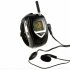 Walkie Talkie Watch Set    Edition   EU   Pair of stylish  matte black walkie talkies  also called 2 way radios  specially designed to fit on a wrist strap f