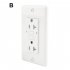 Wall Camera Outlet 1080P HD Wireless Wifi Ip Camcorder Remote Monitoring Home Security Surveillance Cam A Q36