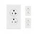 Wall Camera Outlet 1080P HD Wireless Wifi Ip Camcorder Remote Monitoring Home Security Surveillance Cam C Q39