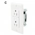 Wall Camera Outlet 1080P HD Wireless Wifi Ip Camcorder Remote Monitoring Home Security Surveillance Cam C Q39