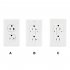 Wall Camera Outlet 1080P HD Wireless Wifi Ip Camcorder Remote Monitoring Home Security Surveillance Cam C Q39