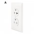 Wall Camera Outlet 1080P HD Wireless Wifi Ip Camcorder Remote Monitoring Home Security Surveillance Cam C Q39