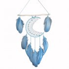 Wall Hanging Dream Catchers With Natural Feathers Wood Stick Wind Chimes Home Craft