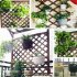 Wall Hanging Flower  Pot Garden Fence Balcony Basket Plant Potted Flower Pot Decoration Green