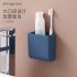 Wall Hanging Storage Box Multifunction Remote Control Storage Case Mobile Phone Plug Holder Stand Container green