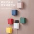Wall Hanging Storage Box Multifunction Remote Control Storage Case Mobile Phone Plug Holder Stand Container Pink