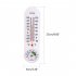 Wall Hung Thermometer Hygrometer for Indoor Outdoor Garden Office