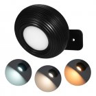 Wall Lights Lamp Dimmable 3 Color Temperature Lamp USB Charging Wall Lamp Magnetic Lighting Sconce Touch Switch Control Lights For Bedroom Living Room Study Room black