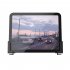 Wall Mount Bracket Dual Card Slot Mobile Phone Holder Left Right Angle Adjustable Back For Tablet Pc White