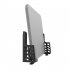 Wall Mount Bracket Dual Card Slot Mobile Phone Holder Left Right Angle Adjustable Back For Tablet Pc White