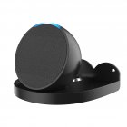 Wall Mount Holder Audio Bracket Shelf Space Saving Stable Bracket Compatible For Echo POP Speaker Stand black