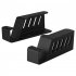 Wall Mount Holder Sturdy Stylish Shelf Space Saving Storage Organizer Bracket Stand For Wifi Router Laptop black
