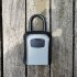 Wall Mounted Large Capacity 4 digit Combination Key Lock Storage Safe Security Box For Outdoor Indoor grey